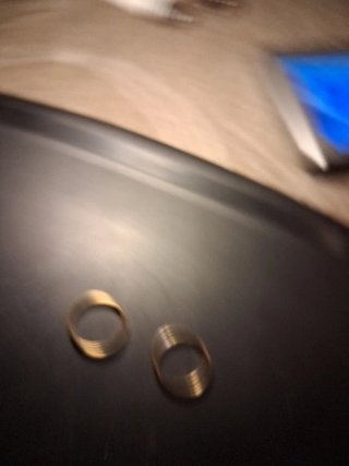2 Anillos Oro 24k