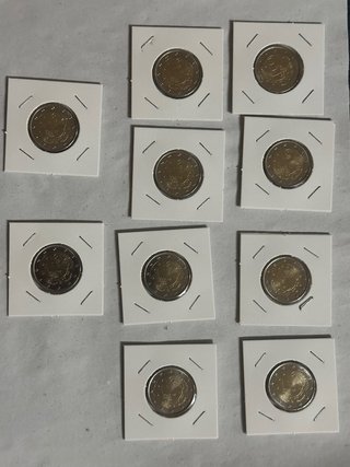 Conjunto de 10 moedas Portugal 2026 Rotary