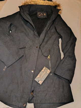 Parka Century Negra Mujer Talla L