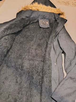 Parka Century Negra Mujer Talla L