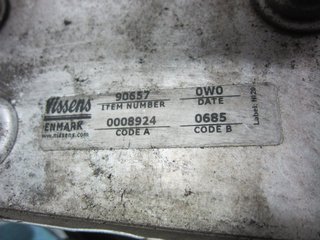 RADIADOR ACEITE BMW SERIE 3 BERLINA (E46) 90657 1319946