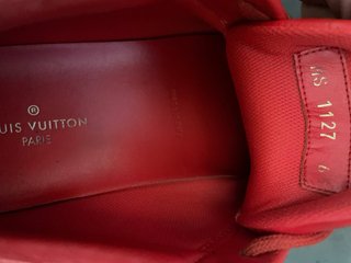 Louis Vuitton Paris Zapatillas Rojas