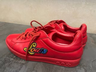 Louis Vuitton Paris Zapatillas Rojas