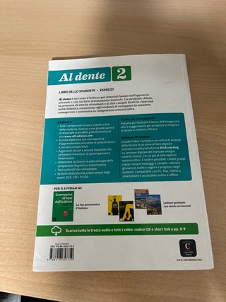 Libro de italiano 2 bachillerato perfecto estado