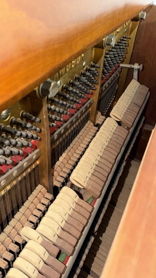 Piano vertical Weber - NEGOCIABLE