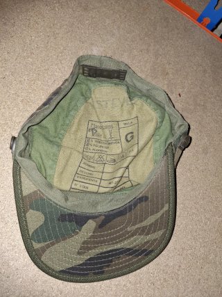 Gorra militar camuflaje