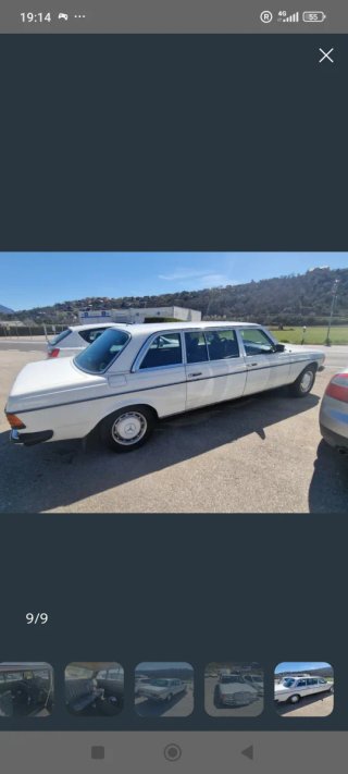 MERCEDES-BENZ W123 300D LANG (LIMUSINA / 8 PLAZAS