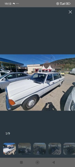 MERCEDES-BENZ W123 300D LANG (LIMUSINA / 8 PLAZAS