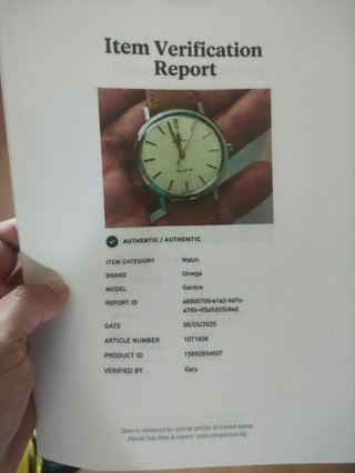 Omega Genève Reloj de Pulsera