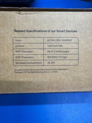 Interruptor persiana wifi BSEED