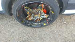 Llantas Steelies 16 4x100 Pintura Salpicada