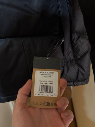 The North Face Nuptse Retro 1996 Chaqueta Negra
