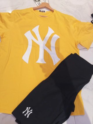 Conjunto New Era Camiseta y Maya Talla L