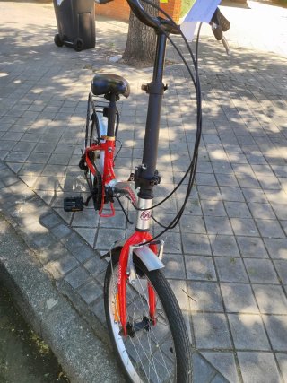 Bicicleta Monty F18 Aluminio Plegable