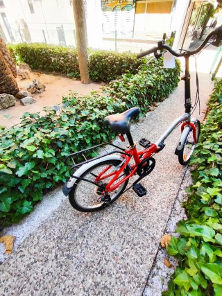 Bicicleta Monty F18 Aluminio Plegable