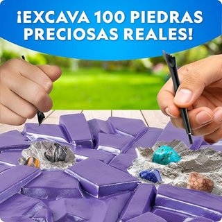 Blue Marble Nat Geo Kit Gigante Excavación Gemas