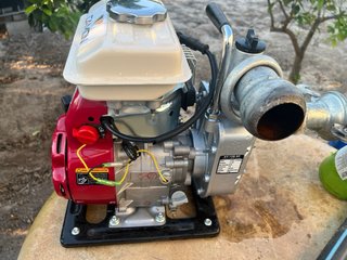 Motobomba de agua
