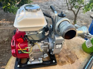 Motobomba de agua