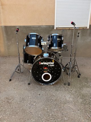 Batería acústica Swingstar Tama Negra