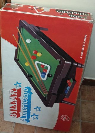 Juego de billar para niños
