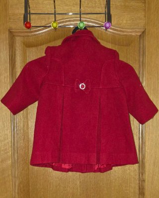 Abrigo y Capota Artesania Rosy Talla 12 Meses