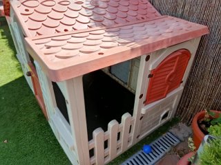 Casita infantil de plástico