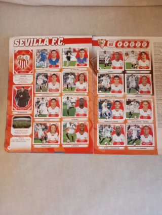 Colección Cromos Liga BBVA 08-09 Completa