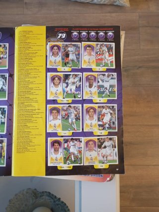 Colección Cromos Liga BBVA 09-10 Completa