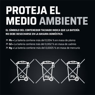 Batería Moto GP-PRO GTX12-BS 12V 10Ah