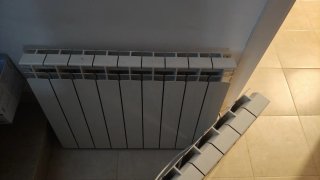 Radiador de aceite programable blanco