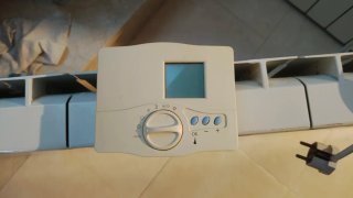 Radiador de aceite programable blanco