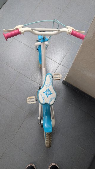 Bicicleta Frozen 16" 4-6 años