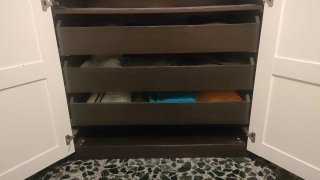 Armario Pax Ikea Madera y Cristal. Cómo nuevo