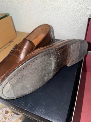 Zapatos castellanos de piel Mango marrones