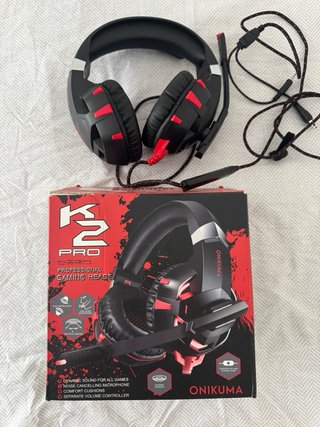 Auriculares Gaming Onikuma K2 Pro PS4 PS5 PC Switc