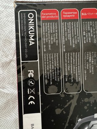 Auriculares Gaming Onikuma K2 Pro PS4 PS5 PC Switc
