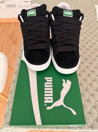 Puma Suede XL Zapatillas Negras y Blancas