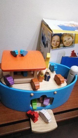 Arca di Noè Plan Toys in legno
