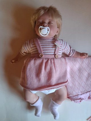 Bambola bebè realistica stile reborn Nines D'Onil