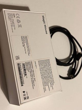 Apple Magic Mouse 2 Negro + Funda + Caja + Cable