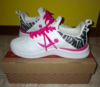 Scarpe Tirogiro da Ginnastica/Padel Bianche