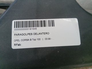 PARAGOLPES DELANTERO OPEL CORSA B Top 100