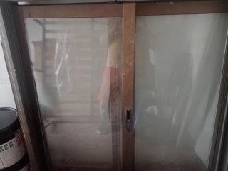 Ventanas correderas de cristal con marco