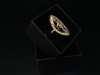 E639813-10 SORTIJA ORO 18K CON CIRCONITA