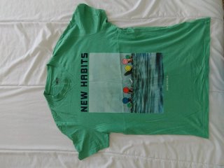 Camiseta Springfield Talla M Amarilla