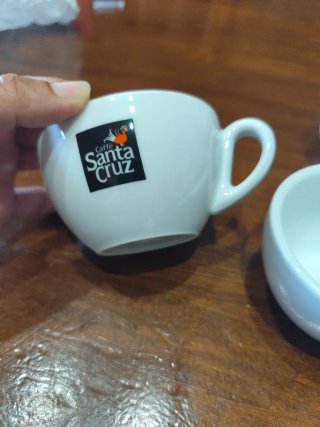 Set 3 Tazze Cappuccino Santa Cruz