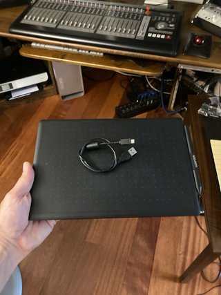 Wacom One Tableta Gráfica Negra