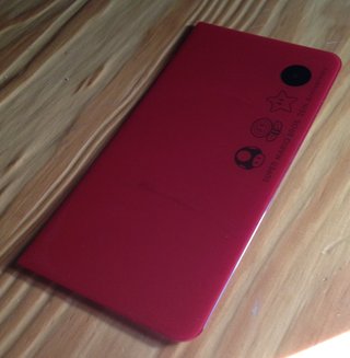 Tapa frontal DSi XL Edición Mario Bros