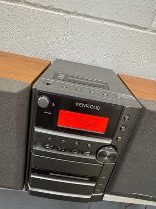 Minicadena Kenwood Gris/Plata