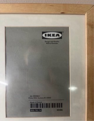 Marco de fotos IKEA RIBBA 3 fotos